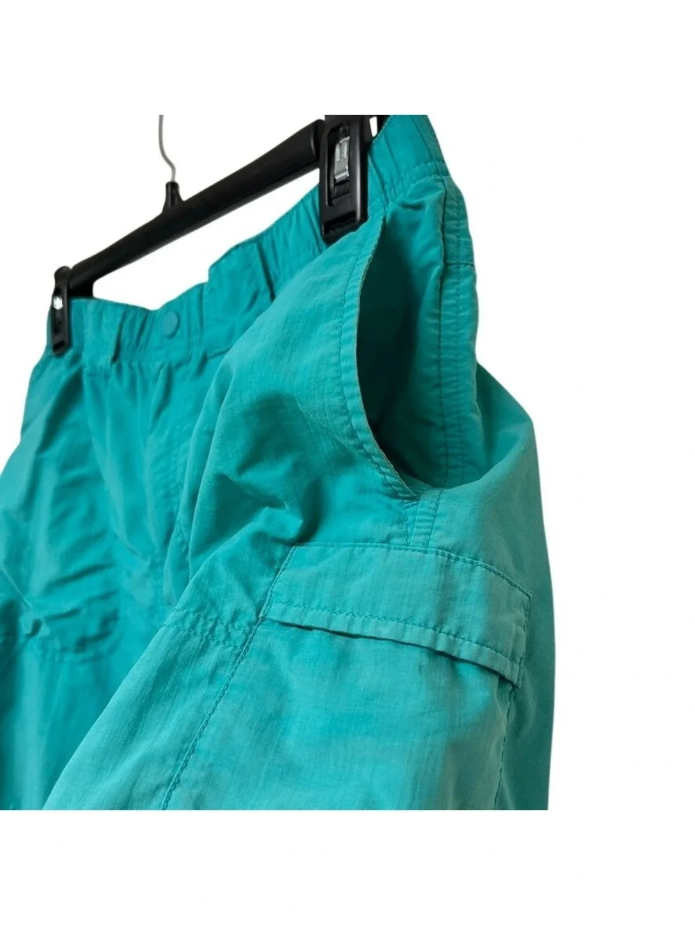Columbia Women's Teal Sandy River Hiking Outdoor Court Shorts Size S